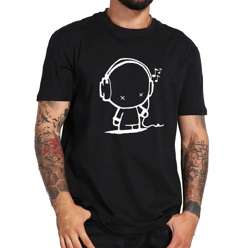 

Music Man T Shirt Creative Design Soft Breathable High Quality Premium Short Sleeve Camiseta