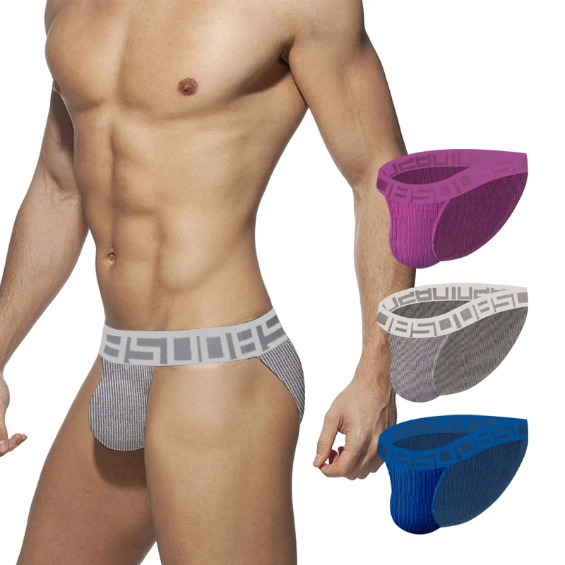 

Cotton Grays Underwear Men Ropa Interior Hombre Sexy Briefs Man's Underpants Close Fit Slip Hombre High Fork Mens Underware