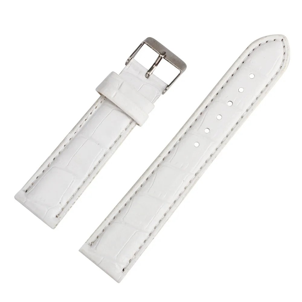 OTOKY 20mm Women Men Watch Band Strap Butterfly Pattern Deployant Clasp Buckle+Leather Watchband Correas de reloj On Belt | Наручные часы