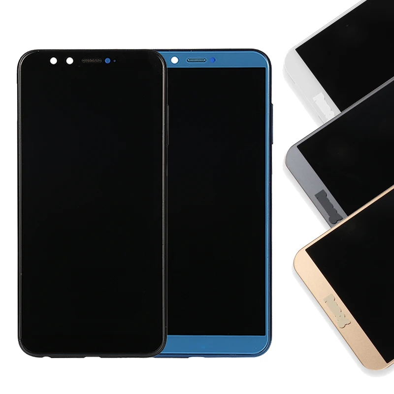 ЖК-дисплей 5 65 дюйма для Huawei Honor 9 Lite сенсорный экран с рамкой / Youth Edtion телефона L22A L21