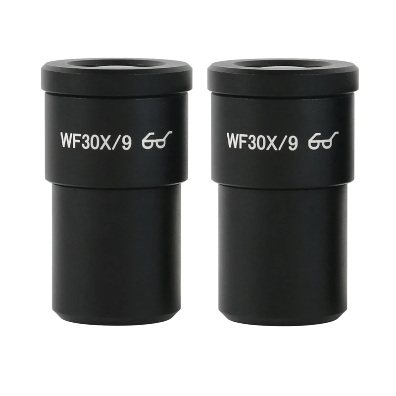 Фото Одна пара окуляров WF10X WF15X WF20X WF25X WF30X для стереомикроскопа широкое поле 20 мм 15 10 9 Одна пара окуляров WF10X WF15X WF20X WF25X WF30X для стереомикроскопа широкое поле 20 мм 15 10 9