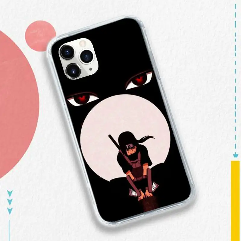 

Sasuke Naruto hot anime manga high quality Phone Case shell for iPhone 11 12 pro XS MAX 8 7 6 6S Plus X 5S SE 2020 XR
