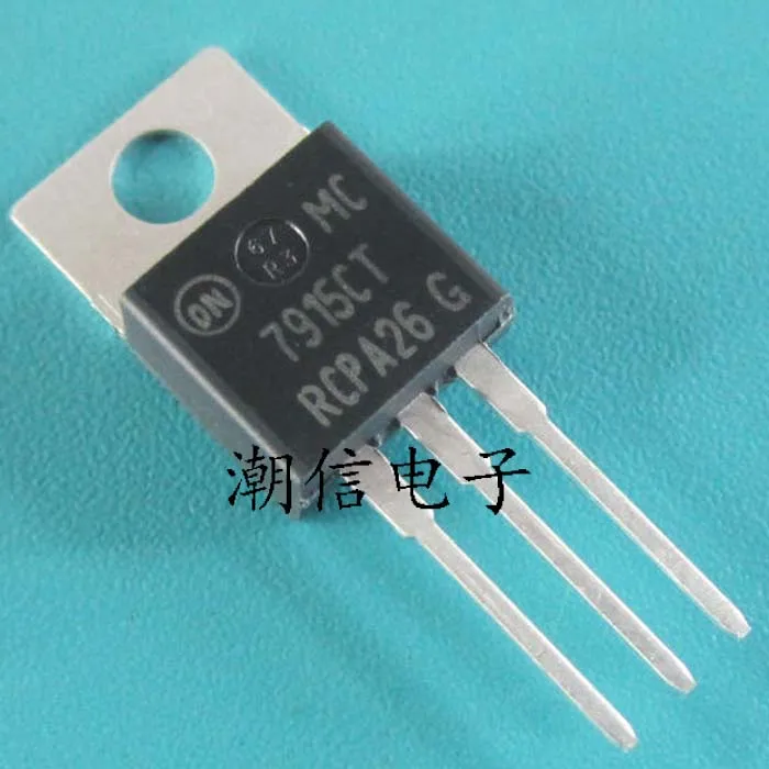 

Трехконтактный регулятор 10cps MC7915CT TO-220