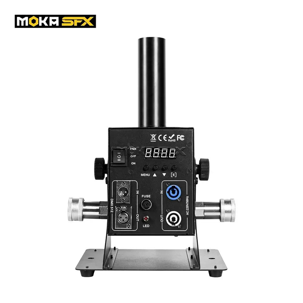 Беспошлинная светодиодная CO2 струйная Машина DMX Cryo Fog машина 12x3 Вт сценический