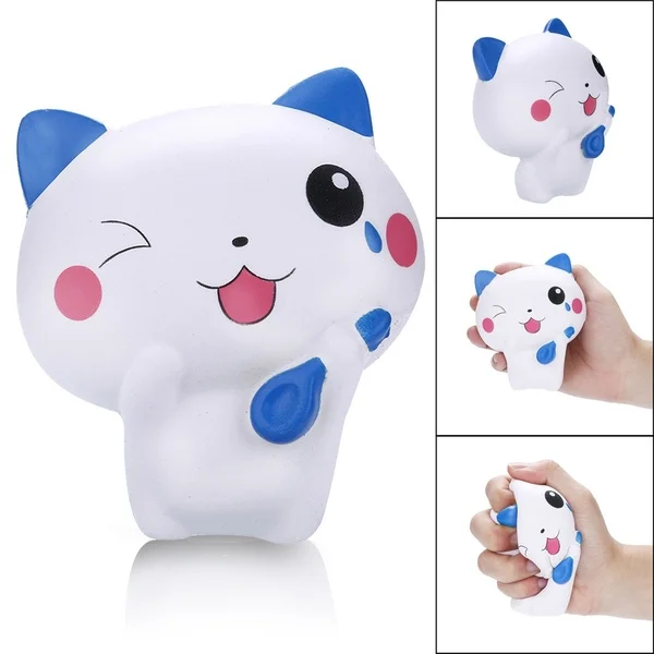 Мягкая игрушка Kawaii Cat Ароматизированная медленно восстанавливающая форму