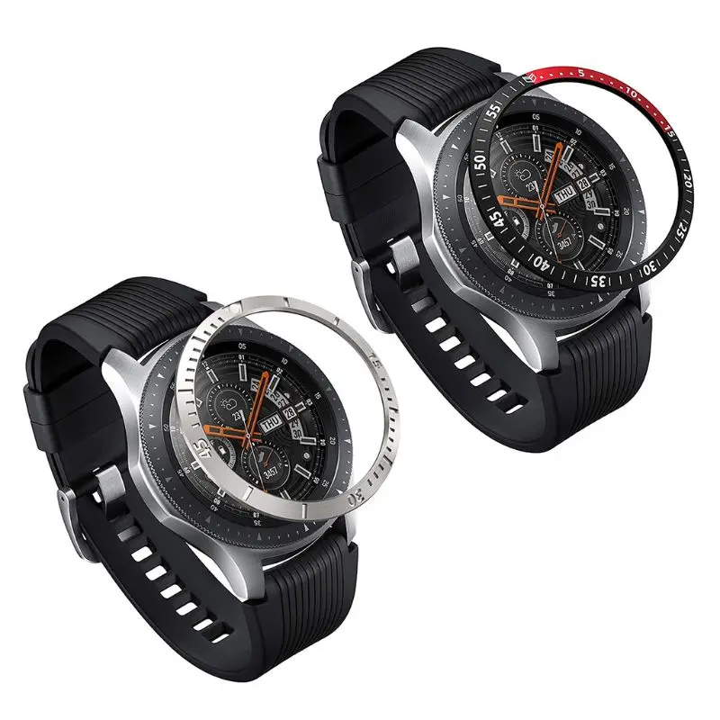 Металлическое кольцо для Samsung Galaxy Watch 46 мм Gear S3 Frontier и классические Смарт часы с