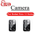 Стекло для объектива камеры 2 шт. для Xiaomi Redmi Note 11 Pro, Защитное стекло для Redmi Note 10 Pro Max 10S 10T 11Pro, защита экрана