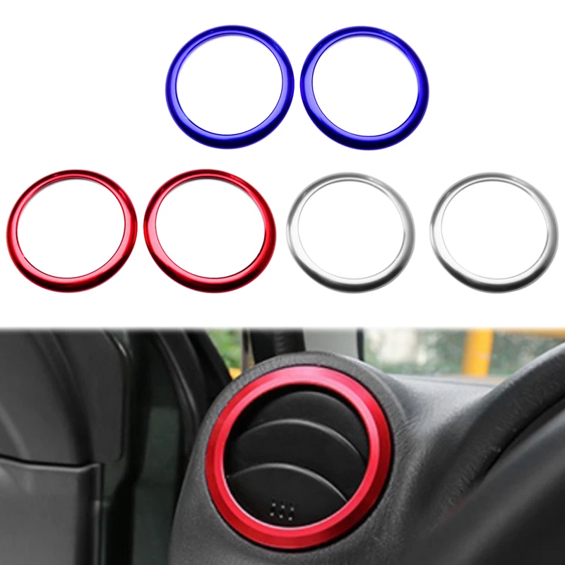 

1 Pair Air Conditioning Outlet Decoration Ring for Suzuki Jimny Car Outlet Trim Cover Sticker Car Styling Interior Accessories