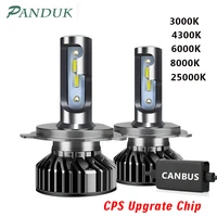 panduk 20000lm led headlight csp chips 110w 3000k 6000k h4 led h7 canbus h1 h3 h8 h11 9005 9006 car headlamp fog light bulbs