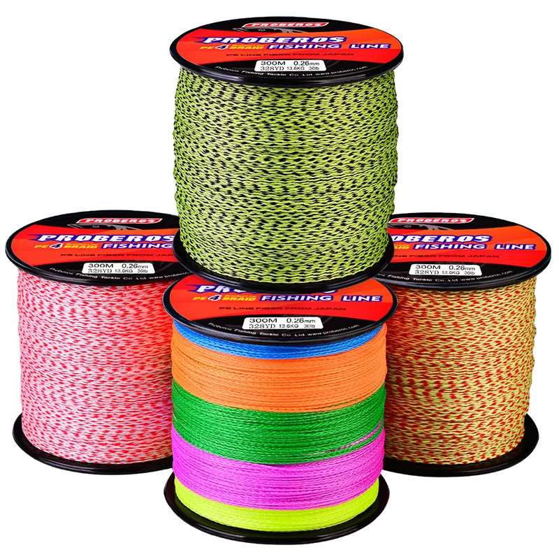 

Dark Green Fishing Braided Line 4 Strands 300m Pe Super Strong Pull Carp Sea Fishing Line Tool Lure Reel Accessoriesne