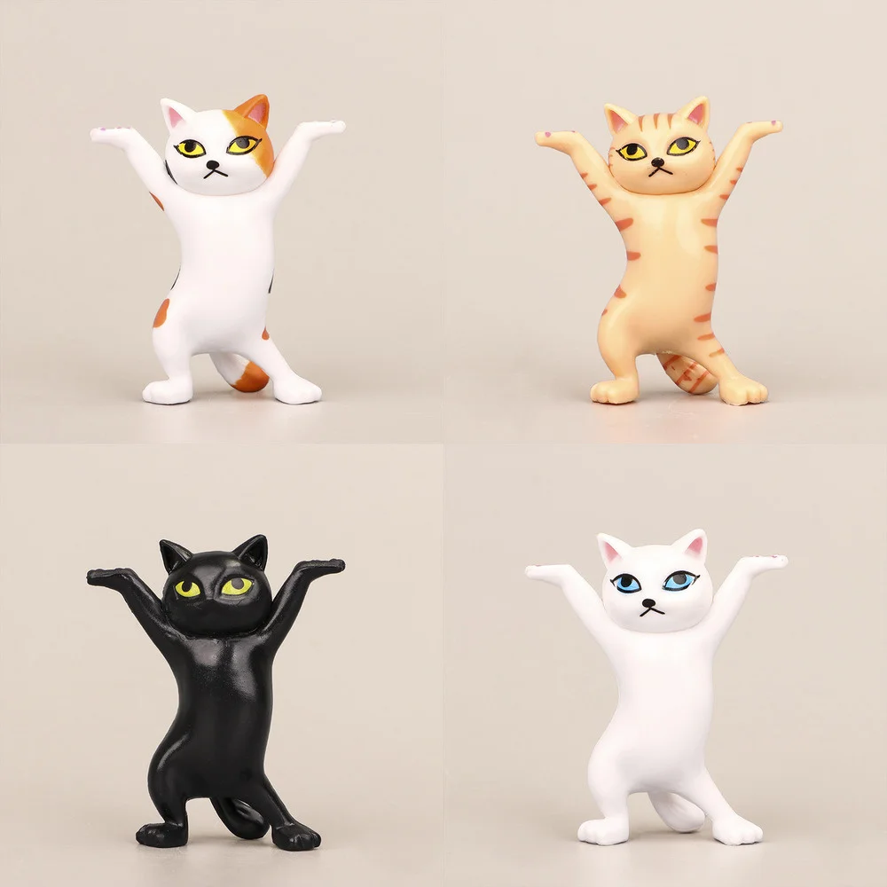 

2021 New Kid Children Funny Toys Gift Cat Coffin Dance Figure Doll Animals Figurines Handmade Decoration Toys Collection Gift