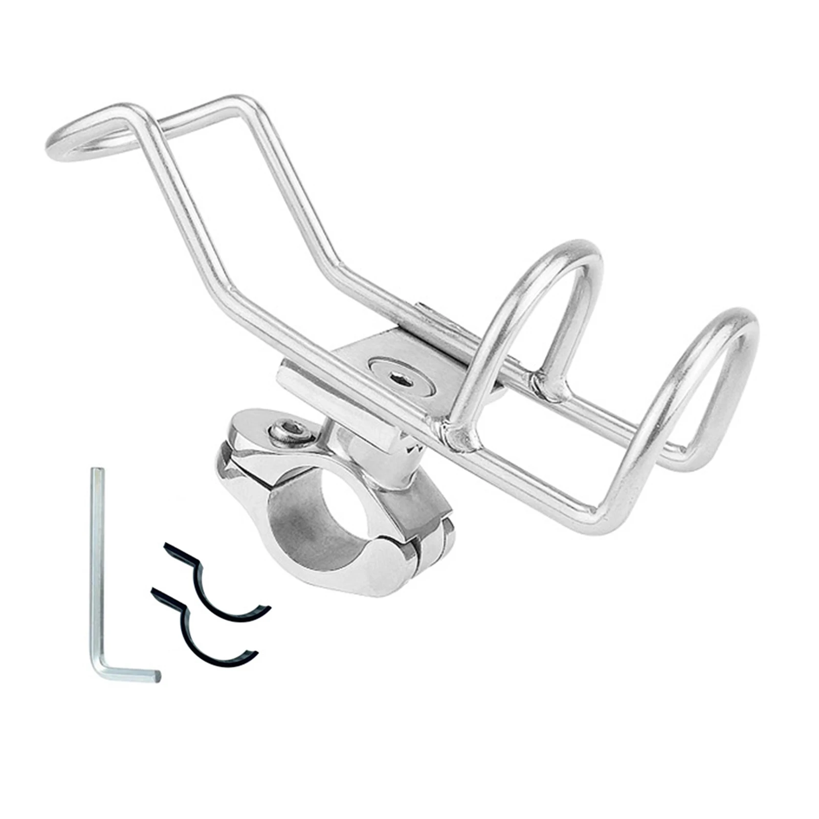 

Yacht Fishing Rod Bracket For Boat Guide Rail With An Outer Diameter Of 26mm To 32mm 316 Stainless Steel Fishing Rod Right