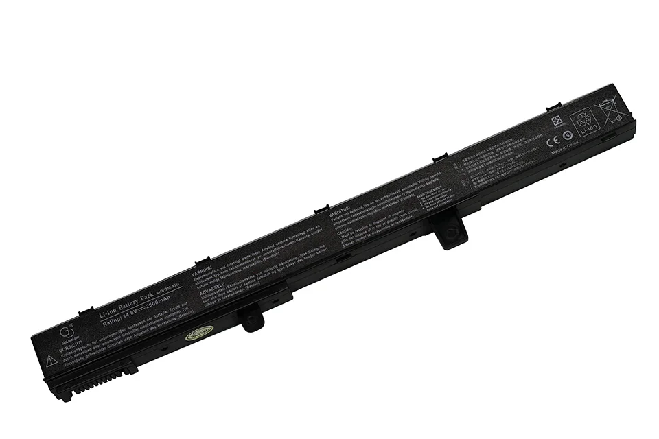 Golooloo 3300 мА/ч, 14,4 V черный A31N1319 Аккумулятор для ноутбука ASUS A41N1308 A31LJ91 X451 X551 X451C X451M X551C X551M 0B110-00250100