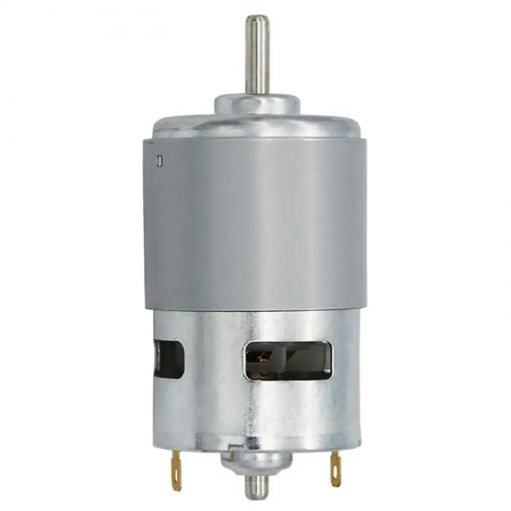 DC 12 24V 2900RPM большой крутящий момент шарикоподшипник двигатель постоянного тока 555