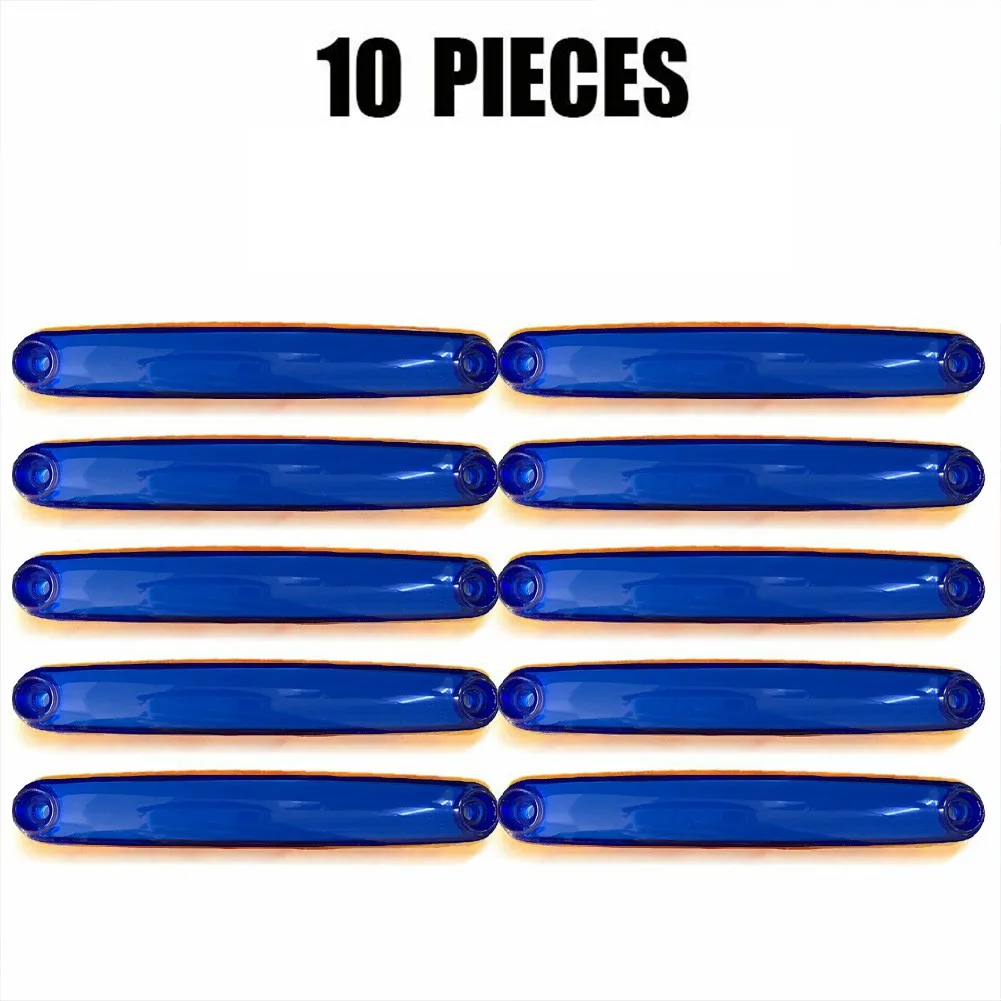 

10 Pcs Clearance Light 12V-24V Indicator ABS Plastic Trailer Truck Caravan