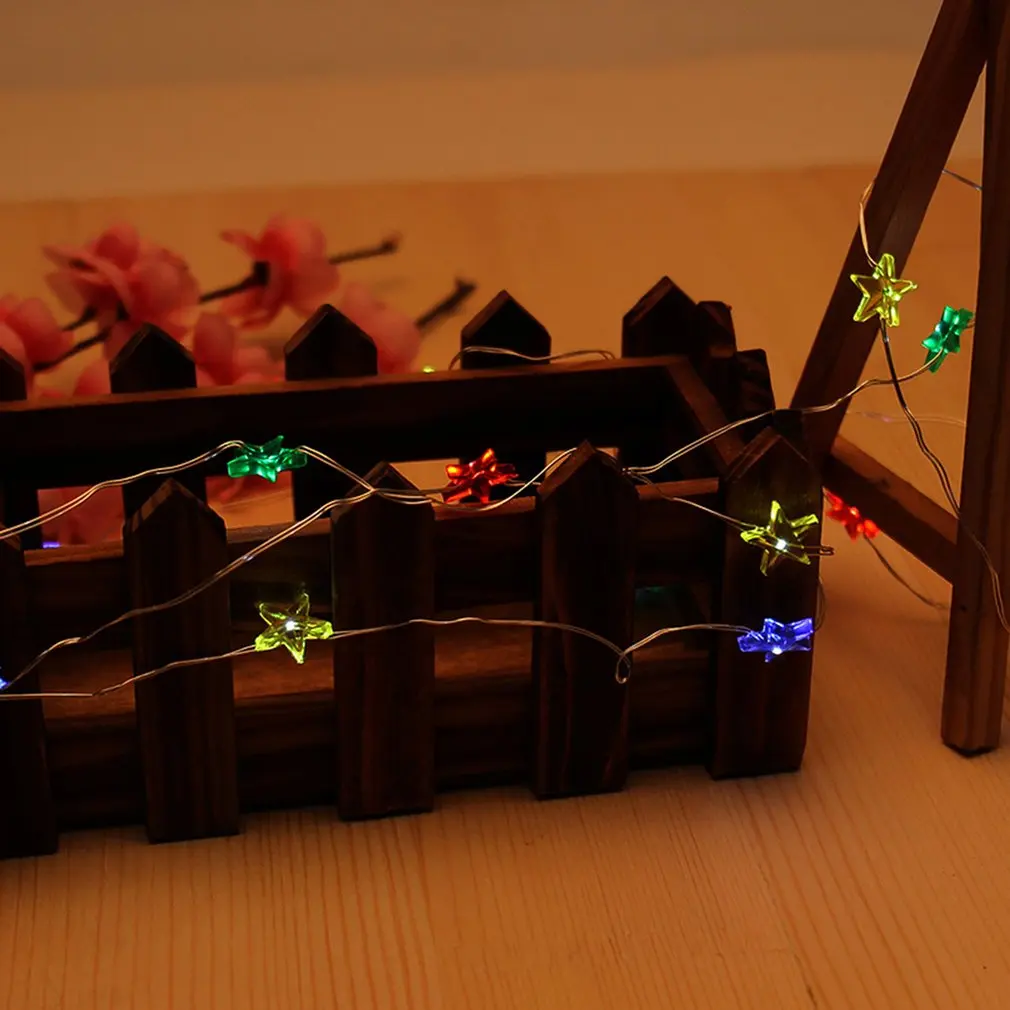 

Creative Star LED String Lights 3m 30 LED Battery Powered Festival Decor Light Romantic Fairy Light for Home Wedding Party