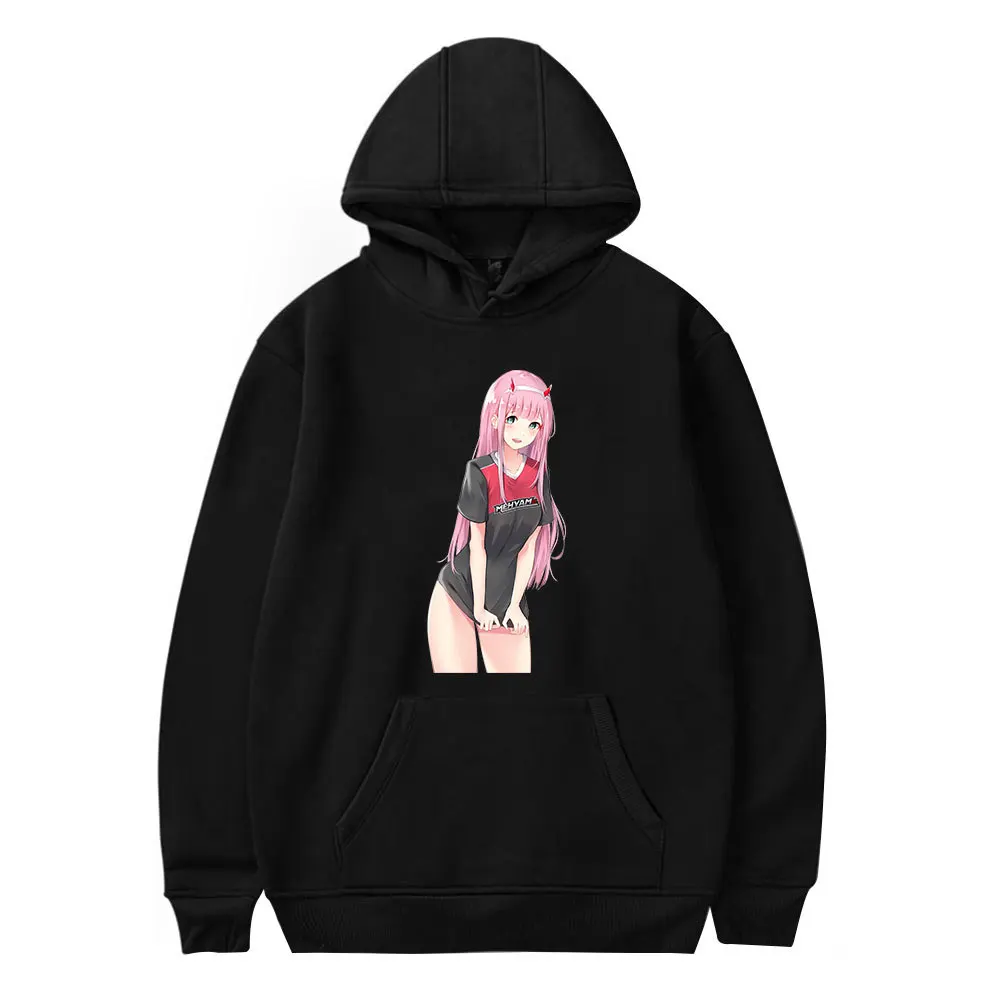 

Anime DARLING In The FRANXX Hoodie Zero Two Kawaii Cartoon Hoodies Women Men Hoodies Harajuku Fashion Autumn Loose Sweatshirt