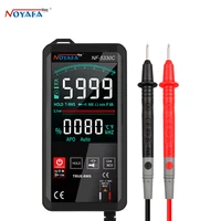 noyafa nf 5330c 2021 new generation digital multimeter ture rms ac dc ncv transistor capacitor temperature voltage smart meter