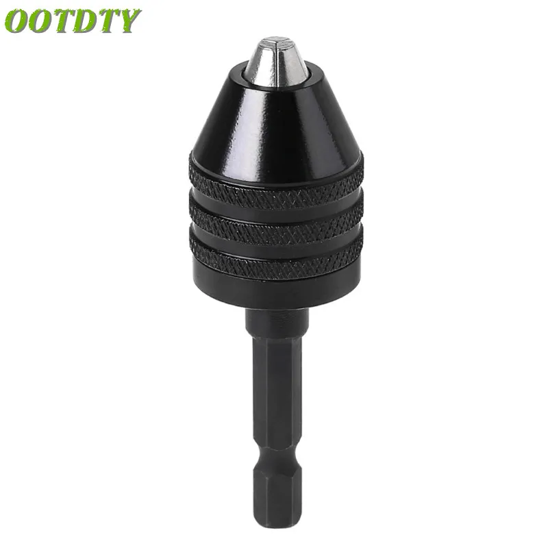

OOTDTY переходник для сверлильного патрона 1/4 дюйма, быстросменный, 0,8-8 мм, 0,6-6,5 мм, шестигранный хвостовик