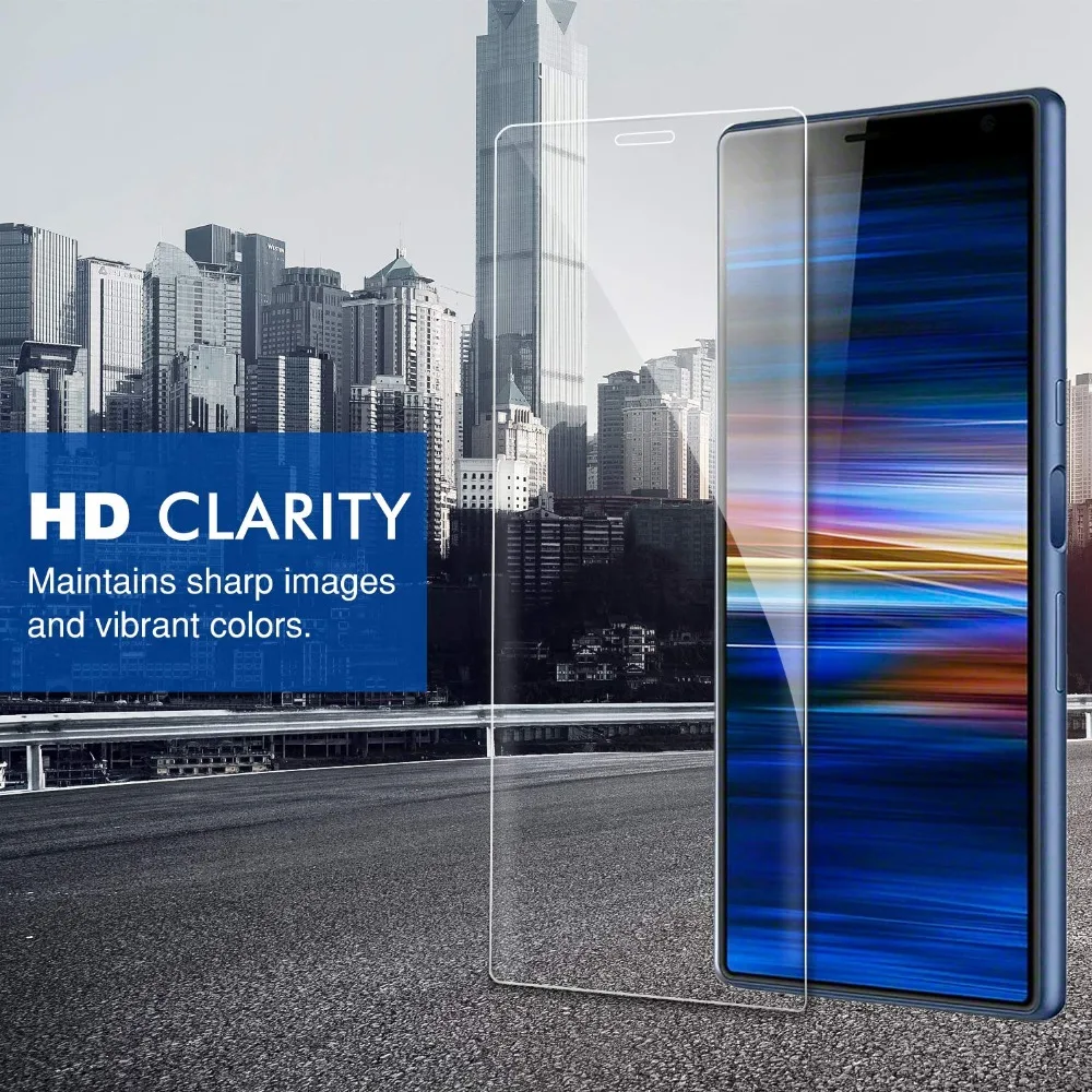 Закаленное стекло для SONY Xperia 10 PLUS X10 + Защитная пленка экрана L1 L2 L3 прозрачная