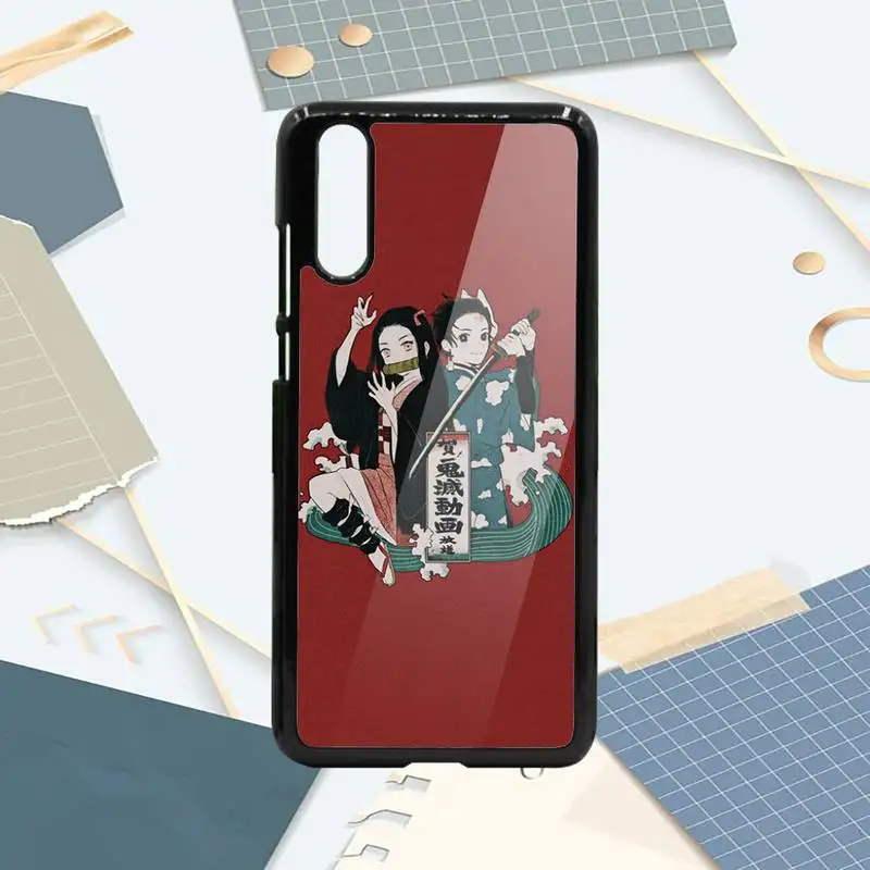 

Demon Slayer Kimetsu No Yaiba Phone Cases PC For Samsung galaxy S note 8 9 20 10 e lite2019 plus pro ultra