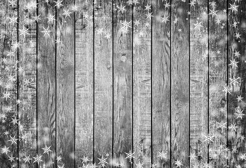 wooden 1 Рождественские фоновые обои для фотосъемки детей на день рождения Реквизит для фотостудии Стенд фон Зимний снег фотофоны - Цвет: wooden 1