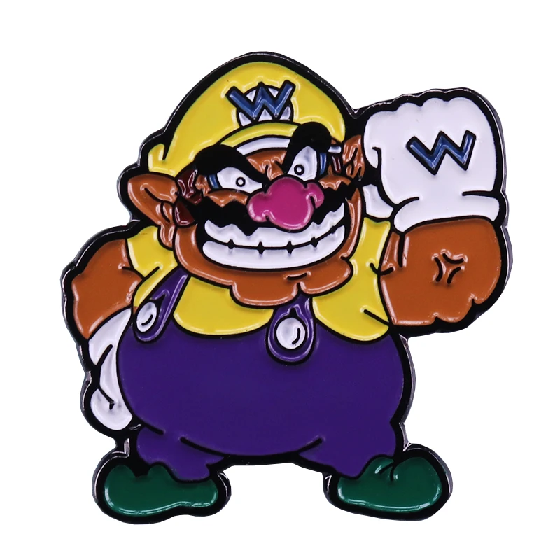 Заколка Для лацканов от cool Bros Wario Super game fans decor|Броши| |