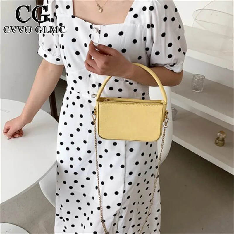 

Cvvo Glmc Stone Pattern PU Leather Tote Crossbody Bags For Women 2021 Mini Chain Shoulder Handbags Ladies Summer Travel Purses