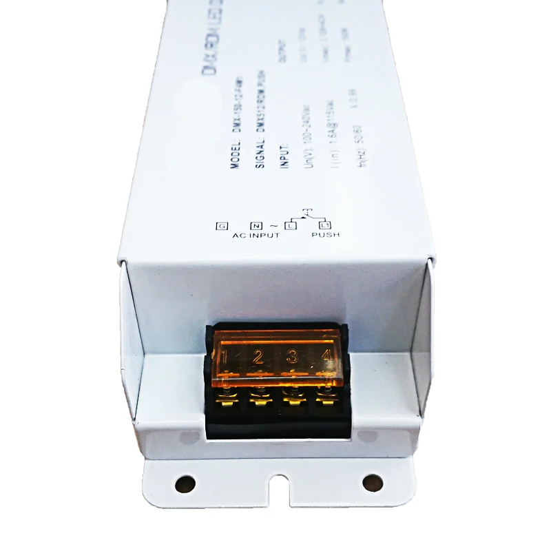 Новый светодиодный DMX дали затемняя драйвер 150W DMX512/RDM AC100-240V Вход