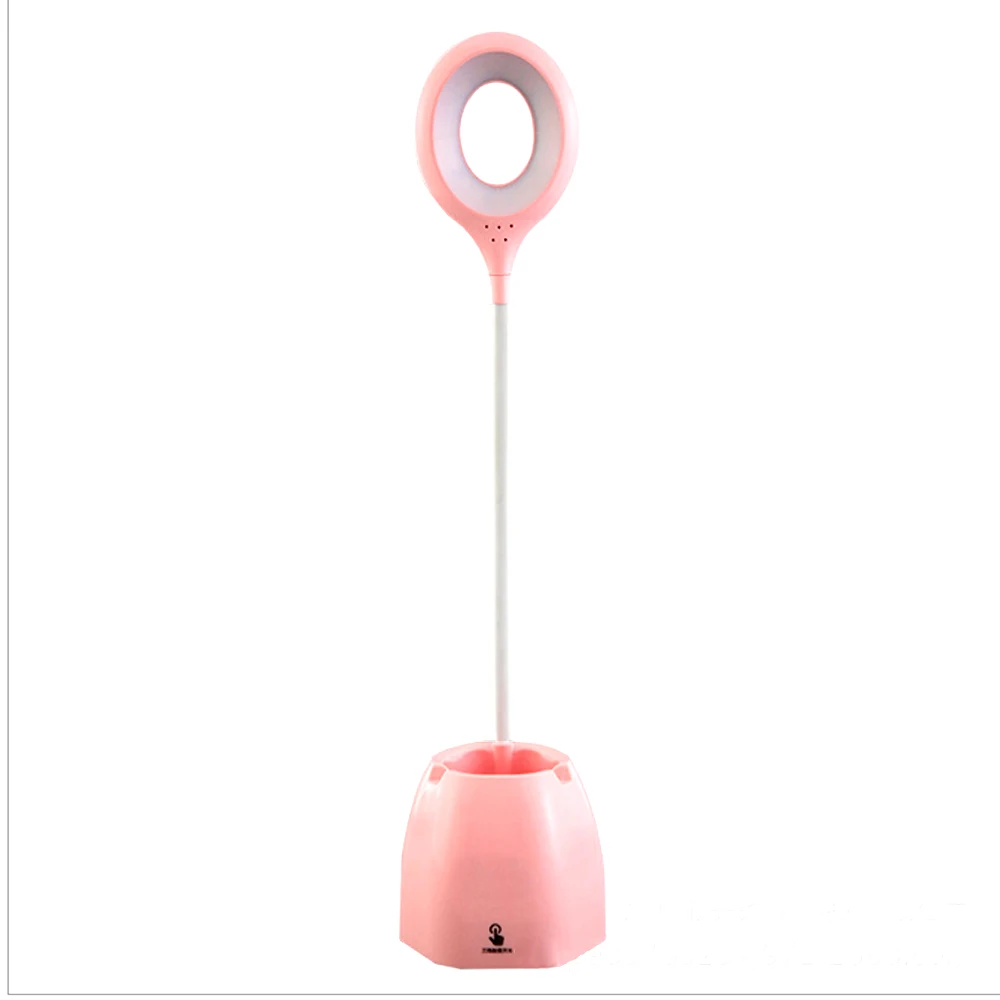 Настольная лампа светодиодная перезаряжаемая с сенсорным затемнением | Лампы и