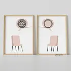 Плакаты психолога в скандинавском стиле минималистское полотно, принты и принты, терапевтические, для офиса, настенные картины, Декор