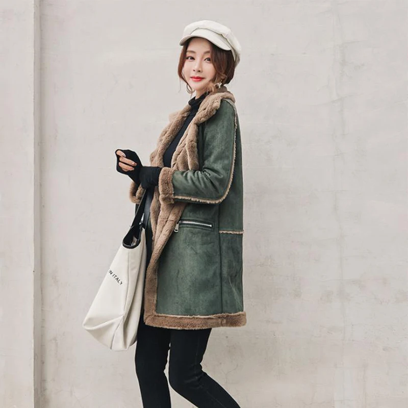2021 зимние шерстяные пальто женские куртки средней длины Повседневная новая