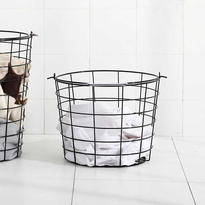 Dirty clothes basket household clothing classification storage rack laundry can be hanging Nordic large | Дом и сад