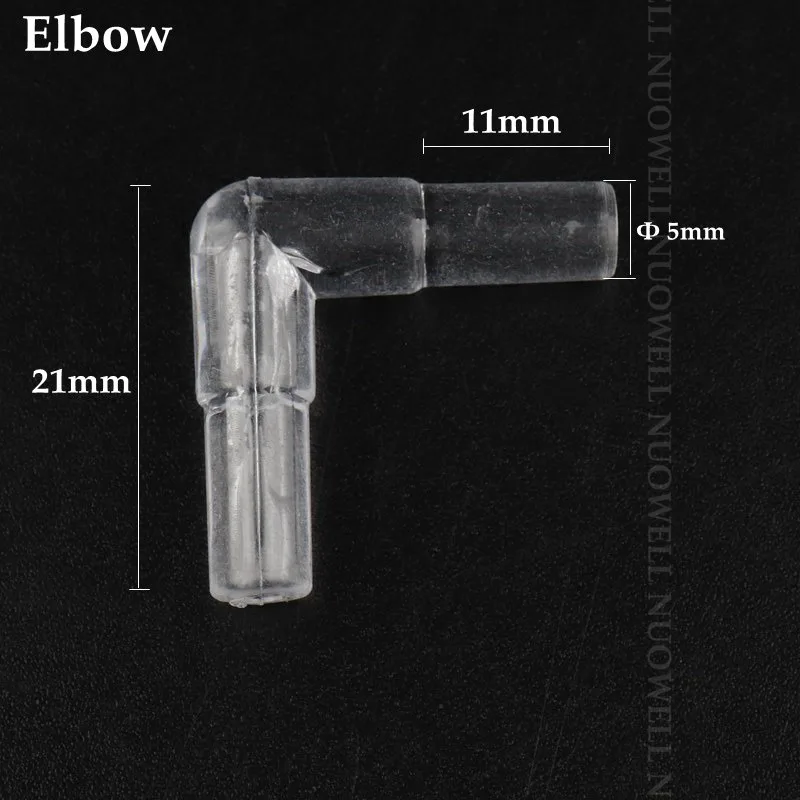 10 шт. 4 мм кислородной трубкой разъем воздушный шланг фитинги воды распределитель