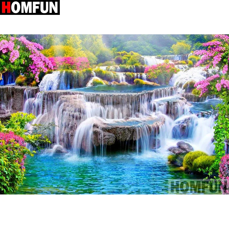 

HOMFUN искусство 5D «сделай сам» алмазная живопись «Рождественский колокольчик» алмазная живопись вышивка крестиком 3D Стразы Украшение для вы...