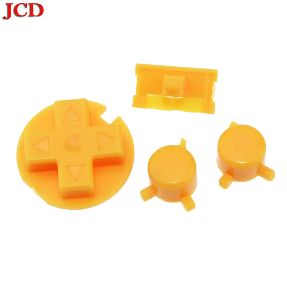Разноцветные кнопки A B JCD для клавиатуры Gameboy Pocket красные синие желтые питания GBP On