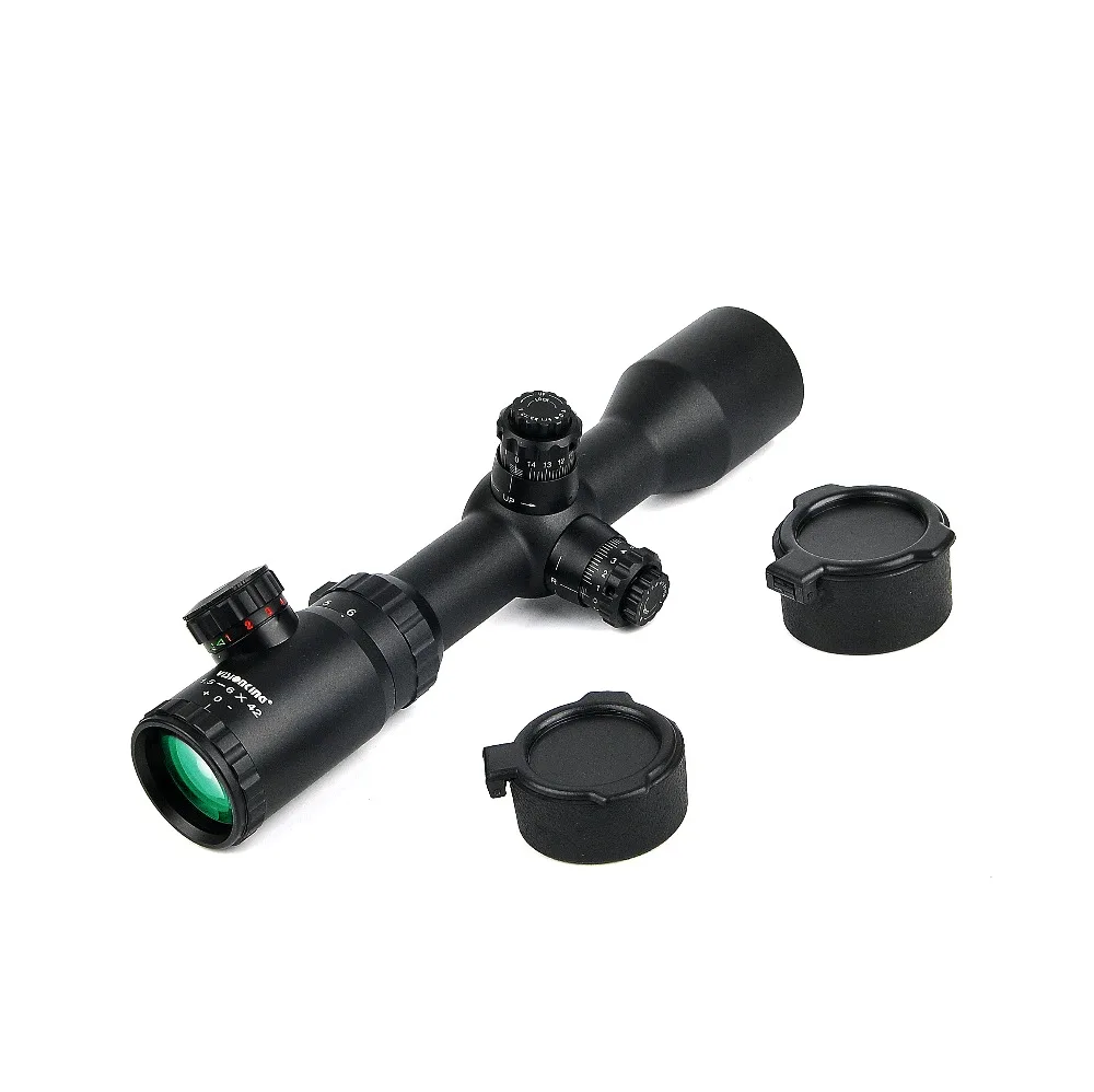 Охотничий Visionking 1,5-6x42 Adiustable зеленый красный точка прицелы Оптика прицел тактическая винтовка оптические прицелы для 223 308 30-06 AR 15