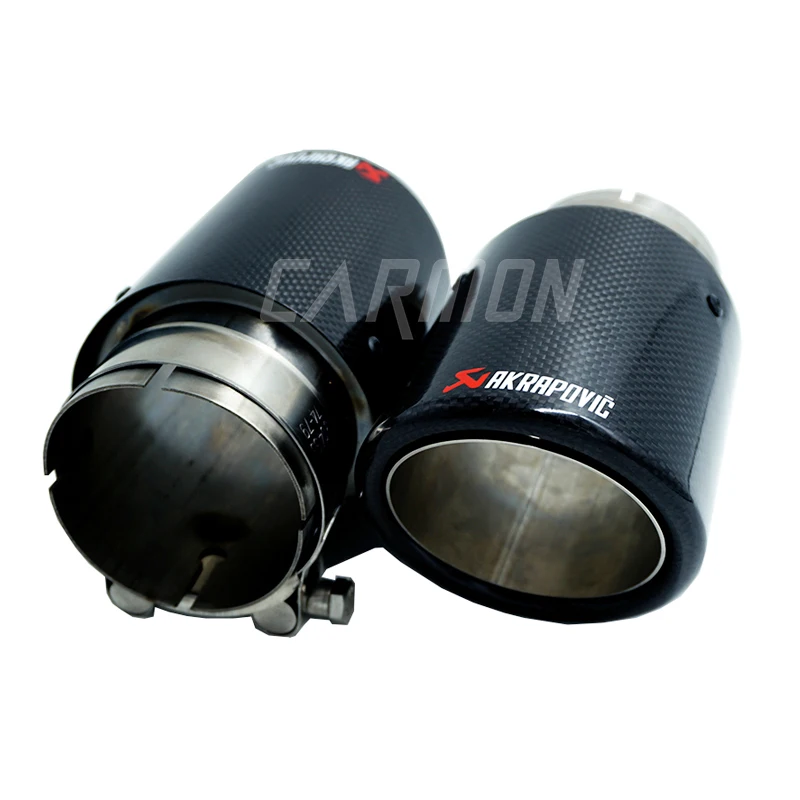 Бесплатная доставка 1 шт. Akrapovic кудрявый автомобиль универсальный углеродное