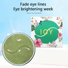 60 шт. Oringal Корейская маска для глаз гидрогелевая маска для глаз с зеленым чаем Roselle патчи под глаза маска для ухода за кожей глаз Красота TSLM1