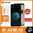100% Оригинальный 5,99 ''дисплей для замены для Xiaomi Mi A2 MiA2 ЖК-дисплей с сенсорным экраном дигитайзер в сборе для Mi 6X ЖК-дисплей запасные части
