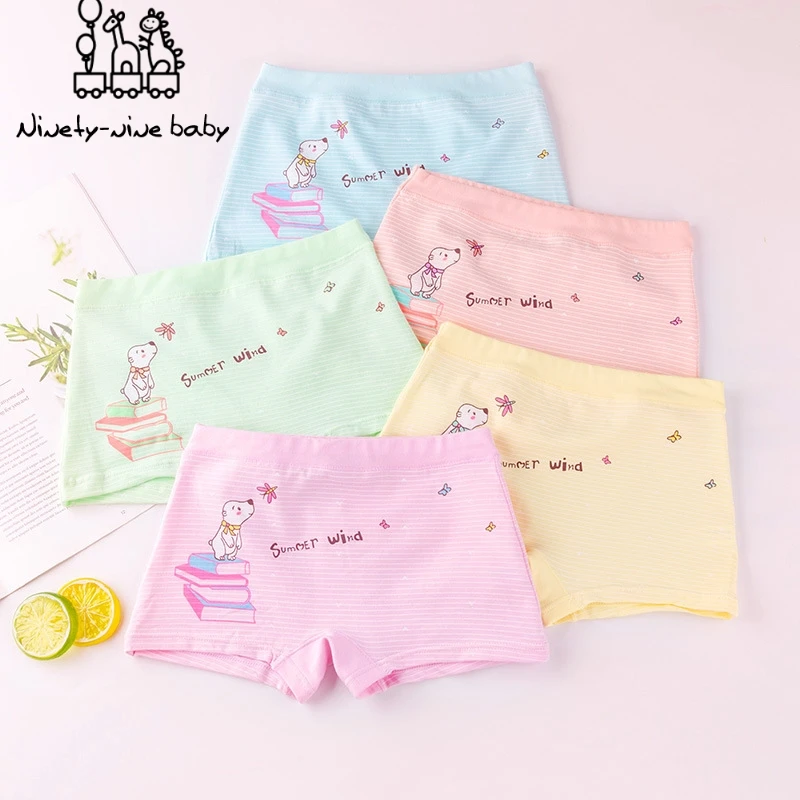 Трусы боксеры для девочек с мультяшным принтом|Трусики| |