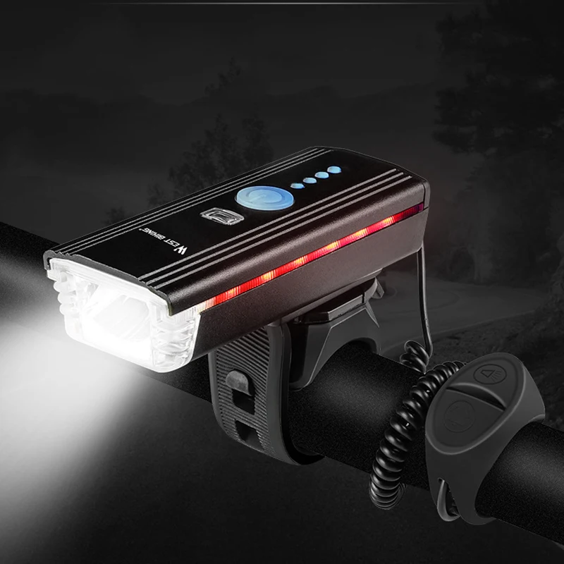 Велосипед светильник USB головной скутер спереди Smart фара для электровелосипеда в