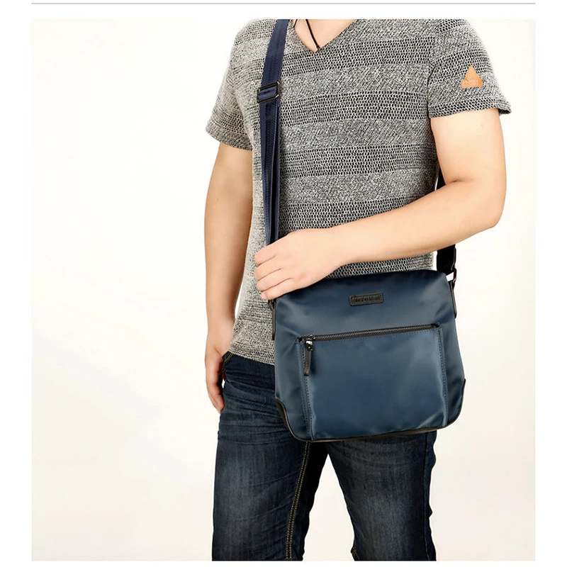 Fashion Male Crossbody Bag Casual BusinessLaptop Oxford Men's Messenger Bag Shoulder Outdoor Travel Bags Mens Travel  Wholesale