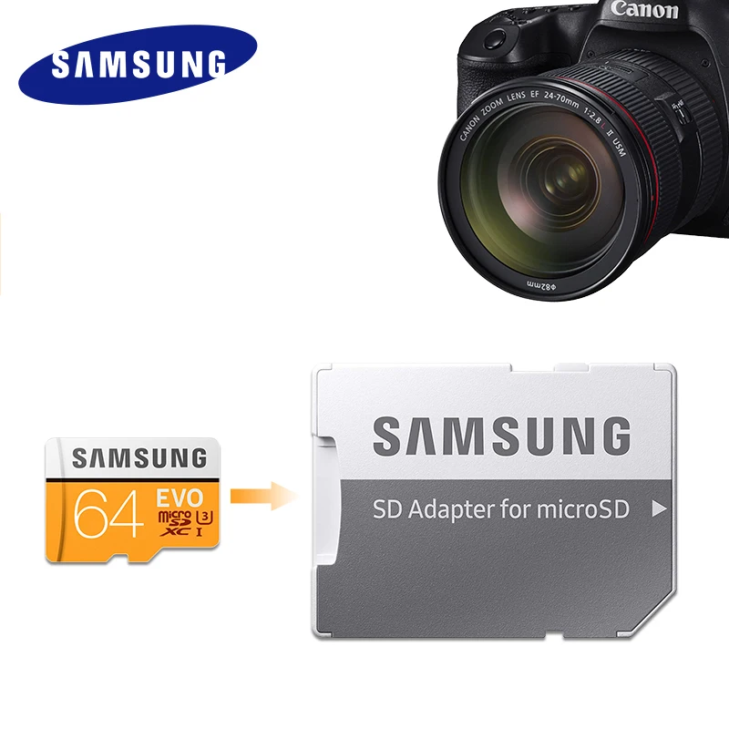 Карта памяти samsung EVO 128 GB micro SD 32GB microsdhc class 10 TF карта памяти 64GB microsdXC microsd 128 GB cartao de memoria