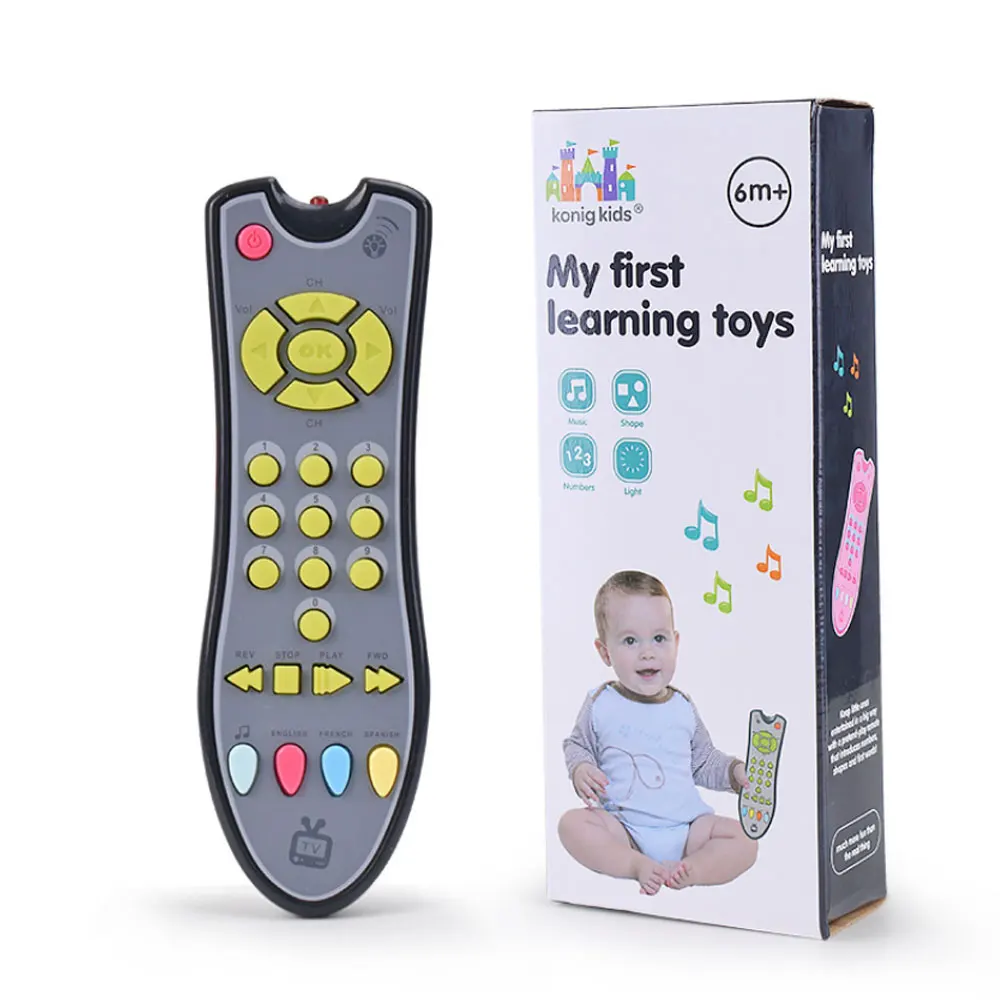 Имитация телевизора с дистанционным управлением Детский обучающий пульт