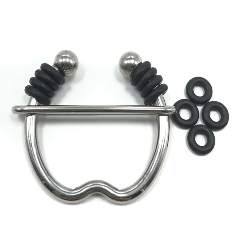 Нержавеющая сталь кольцо для мужского пениса целомудренная клетка член