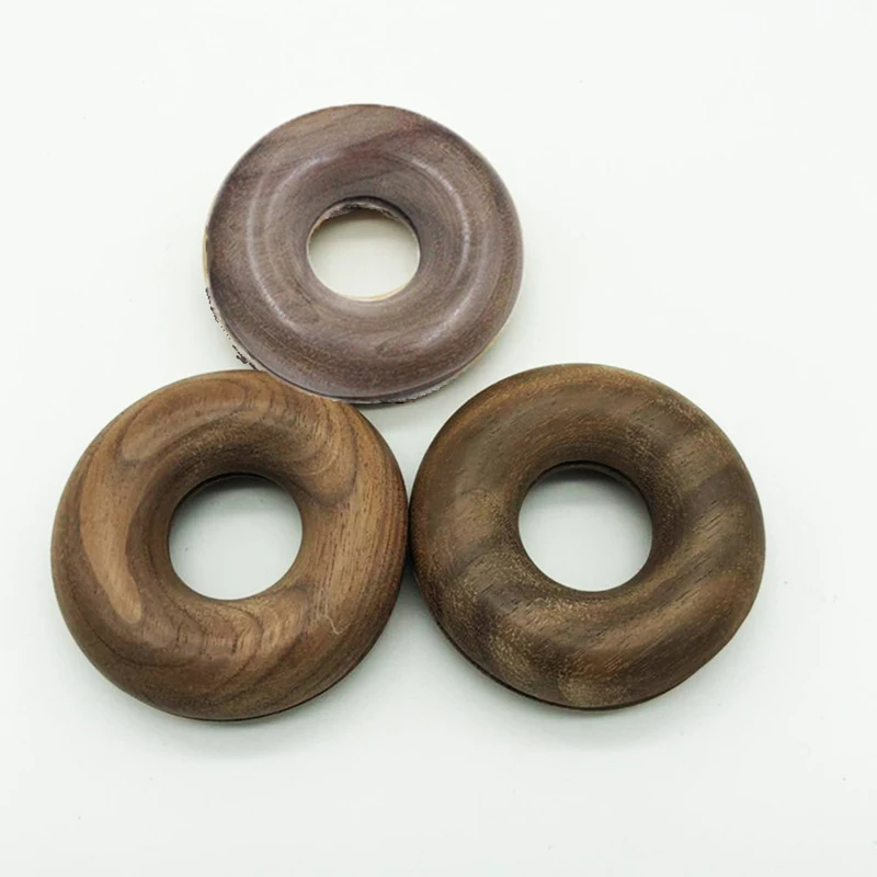 

6Pcs Wood Bag Clips Bag Sealer Doughnut Shape Gadgets igentes Snacks Food Clip Kitchen Storage Kitchen Tools
