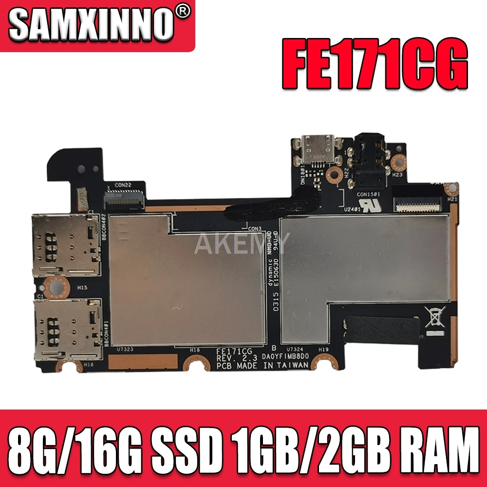 Новинка! Оригинал для ASUS FE171CG FE171C планшеты материнская плата mianboard логическая W