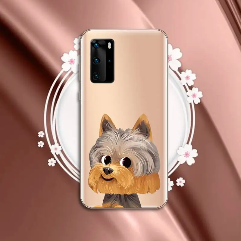 

French Bulldog Pug Dog Cute pet Phone Case Transparent for Huawei P honor 8 10i 20 30 40 smart 2019