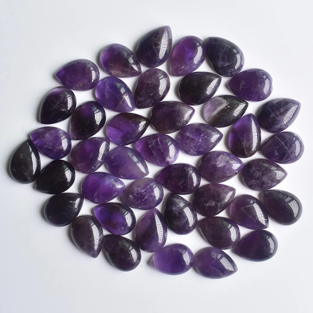 

Wholesale 30pcs 13x18mm high quality Natural stone drop CABOCHON CAB teardrop Beads for jewelry making free shipping